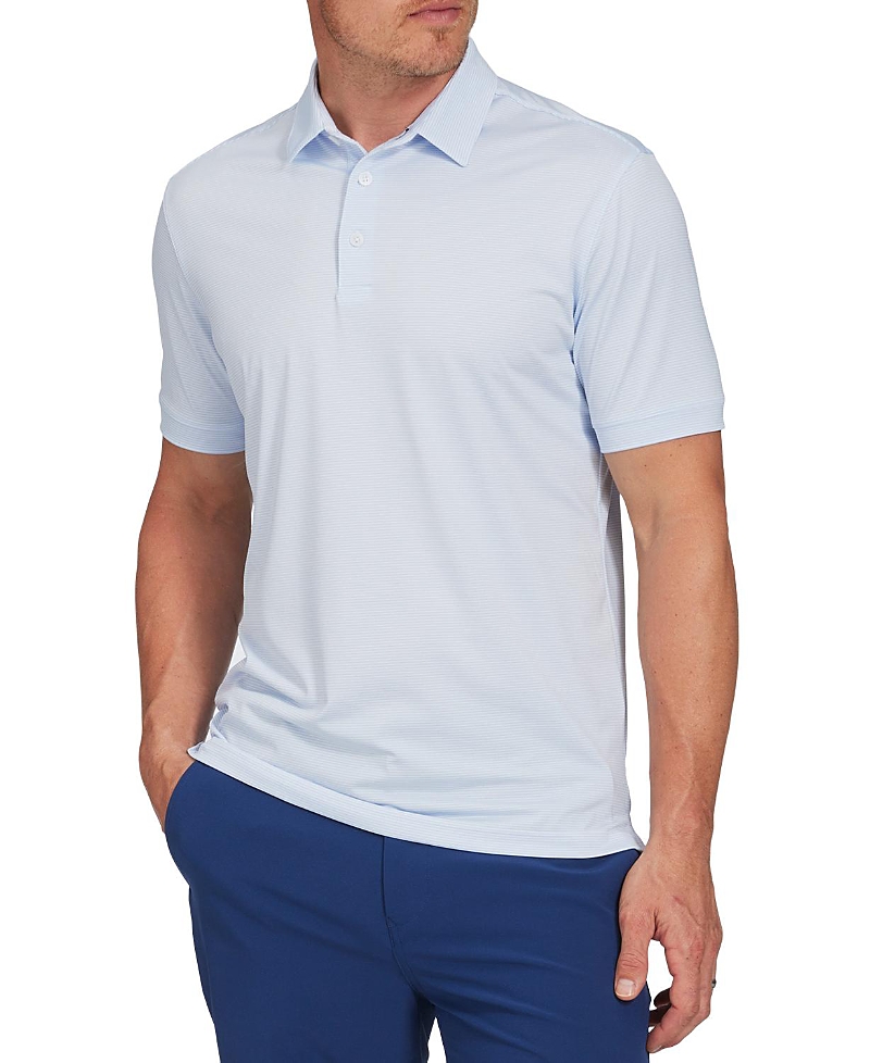 Mizzen + Main Mizzen+main Versa Short Sleeve Polo In Blue