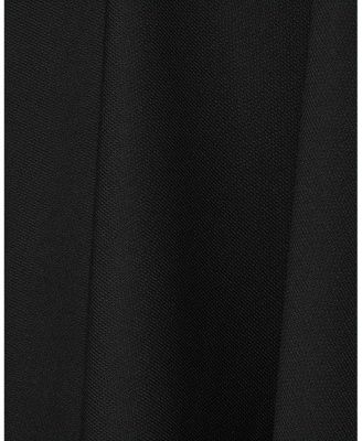 Tani Sleeveless Midi Dress with Asymmetric Skirt Panel in Luxury Jersey