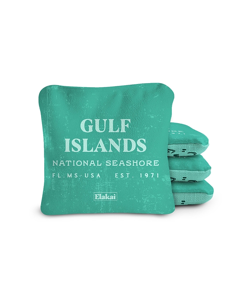 Elakai 4x4 Gulf Islands National Seashore Durasuede + Turbo Polyglide Pilot Versacraft Cornhole Bags
