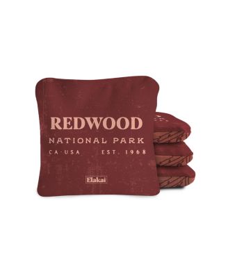 4x4 Redwood National Park Durasuede + Turbo Polyglide Pilot Versacraft Cornhole Bags