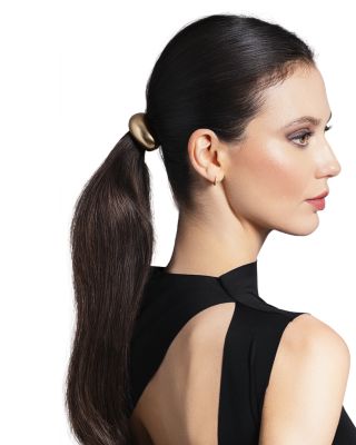 Brilliant Cuff Arched Metal Hair Tie