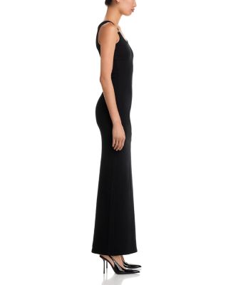 Logo Safety Pin Tank Dress