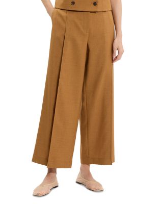 Deep Pleated Pants