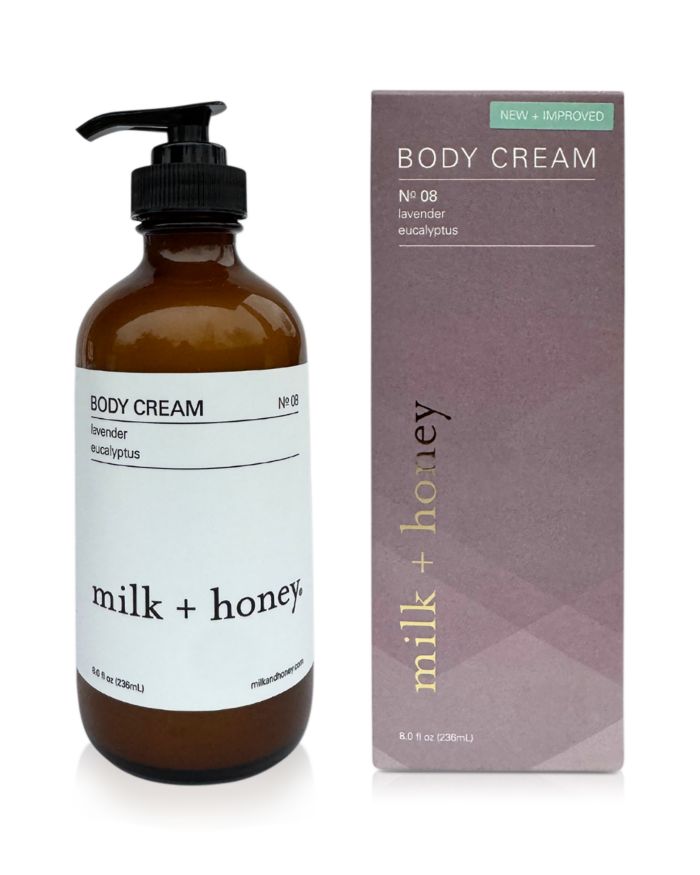Body Cream Nº08 - Lavender & Eucalyptus 8 oz.