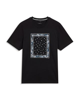 Burfurd Scarf Box Print Tee
