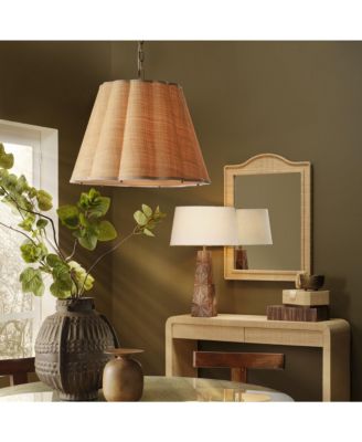 Scalloped Hanging Pendant