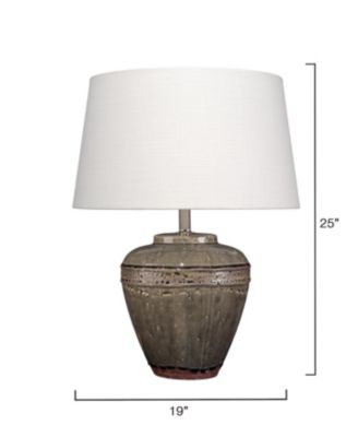 Avondale Ceramic Table Lamp with Linen Shade