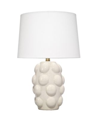 Jamie Young - Silas Ceramic Table Lamp with Linen Shade