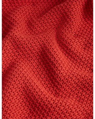 Sachair Textured Knit Open Neck Polo