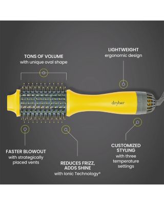 The Double Shot Oval Blow Dryer Brush