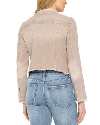 Frayed Edge Denim Jacket