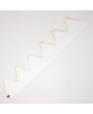 Linen "three" Embroidered Crown - Baby, Little Kid