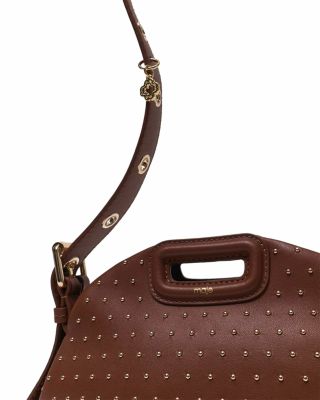 Miss M Mini Leather Studded Bag