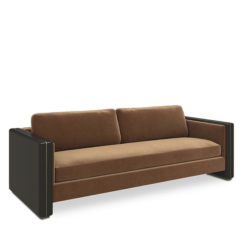 Caracole Gelee Sofa, Chocolate In Brown
