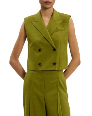 Peak Double Breasted Vest