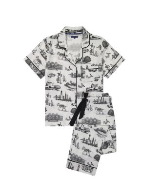 New York Toile Pajama Pants Set