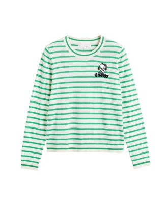 売れ筋商品|||チンティアンドパーカー ニット&セーター アウター レディース Women's Cotton Peanuts Racquet Club Sweater Green Chinti & Parker Women's Cotton Peanuts Racquet Club Sweater