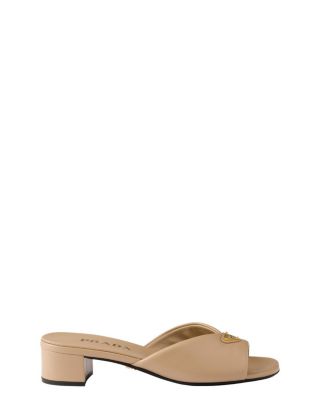 Prada Women's Padded Nappa Leather Sandals | Bloomingdale's