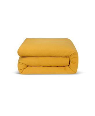 Piglet in Bed - Linen Blend Duvet Cover, Queen