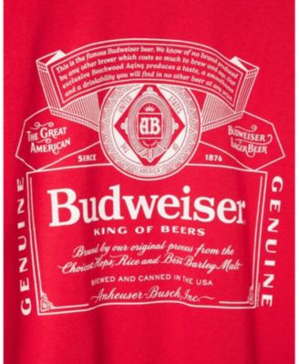 Unisex Budweiser Label Flea Market Tee