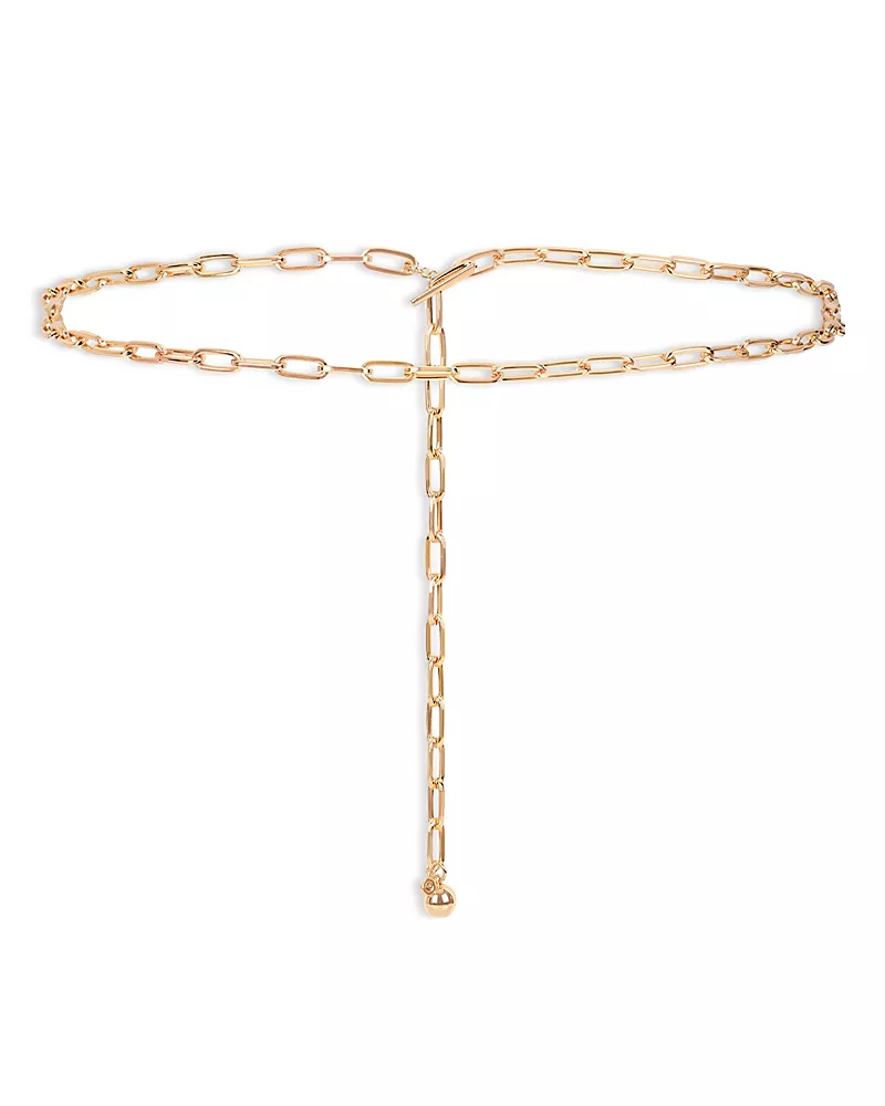 Ettika Paperclip Chain Belt