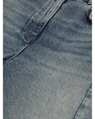 Molly Barrel Leg Jeans in Mid Blue