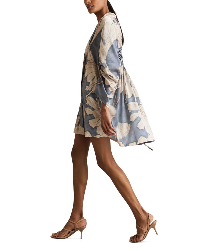 Megan Floral Shirt Dress