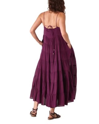 Cotton Tiered Maxi Sun Dress