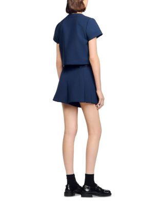 Buttoned Cropped Top