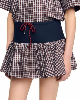 Checkered Skort