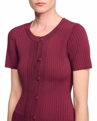 Short Sleeve Knit Maxi Dress