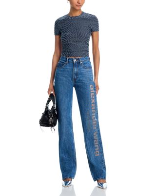 Jacquard Logo Baby Tee