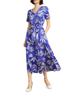 Ripsley Palm Print Dress