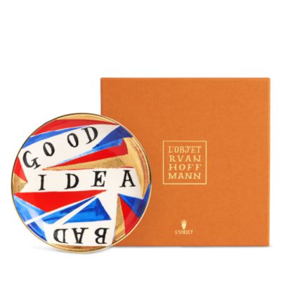 x Ruan Hoffmann Good/Bad Idea Plate