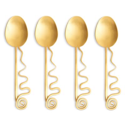 Spirale Cocktail Spoons, Set of 4
