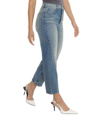 Gail Mini Barrel Jeans in Denim Wash