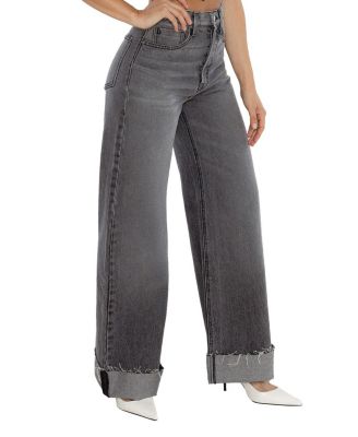  High Rise Adeline Cuffed Jeans
