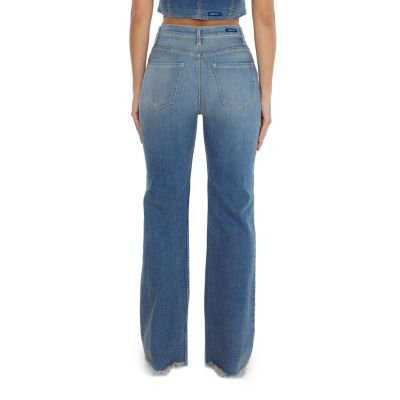 High Rise Ali Boot Cut Jeans in Denim Wash
