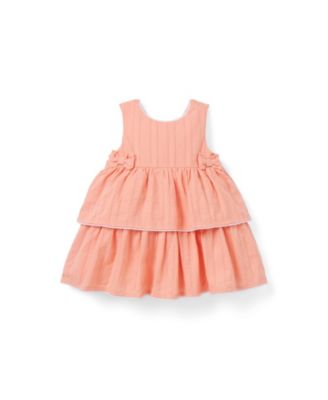Janie and Jack - Baby Girls' Textured Tiered Dress - Baby