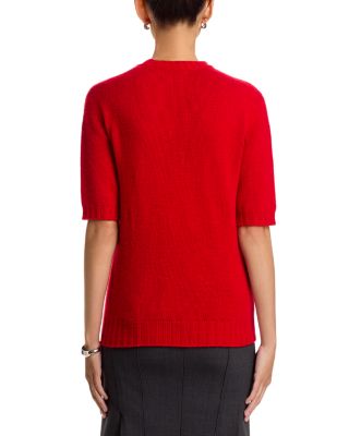Cashmere Short Sleeve Sweater