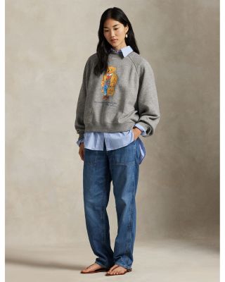 Polo Bear Oversize Fleece Crewneck - Exclusive