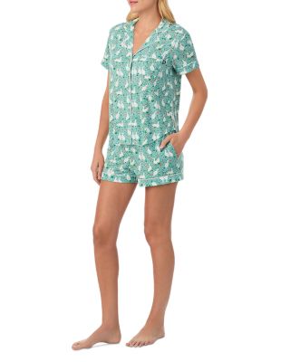 Short Sleeve Boxer Pajama Set