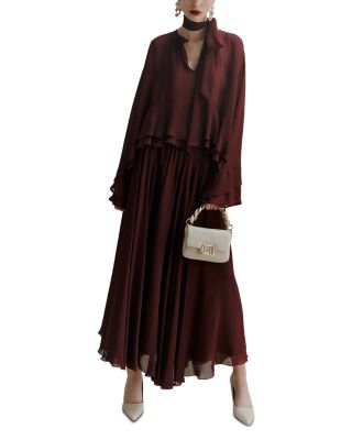 Brado Bordeaux Skirt