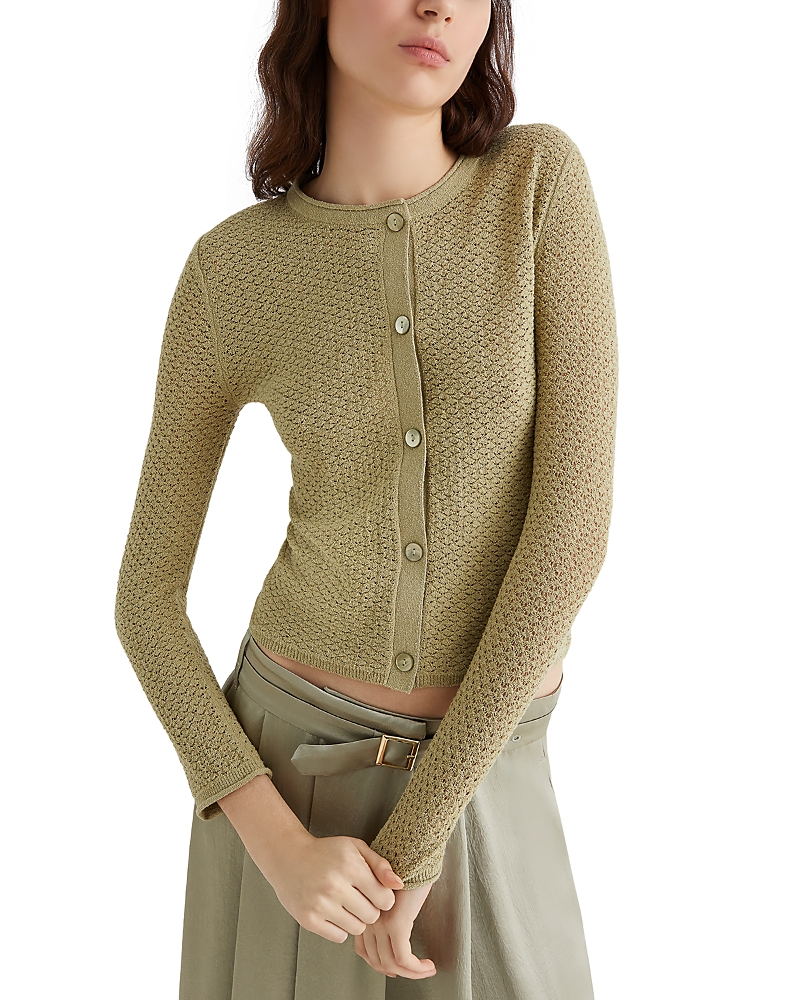 Marella Paiolo Cardigan In White