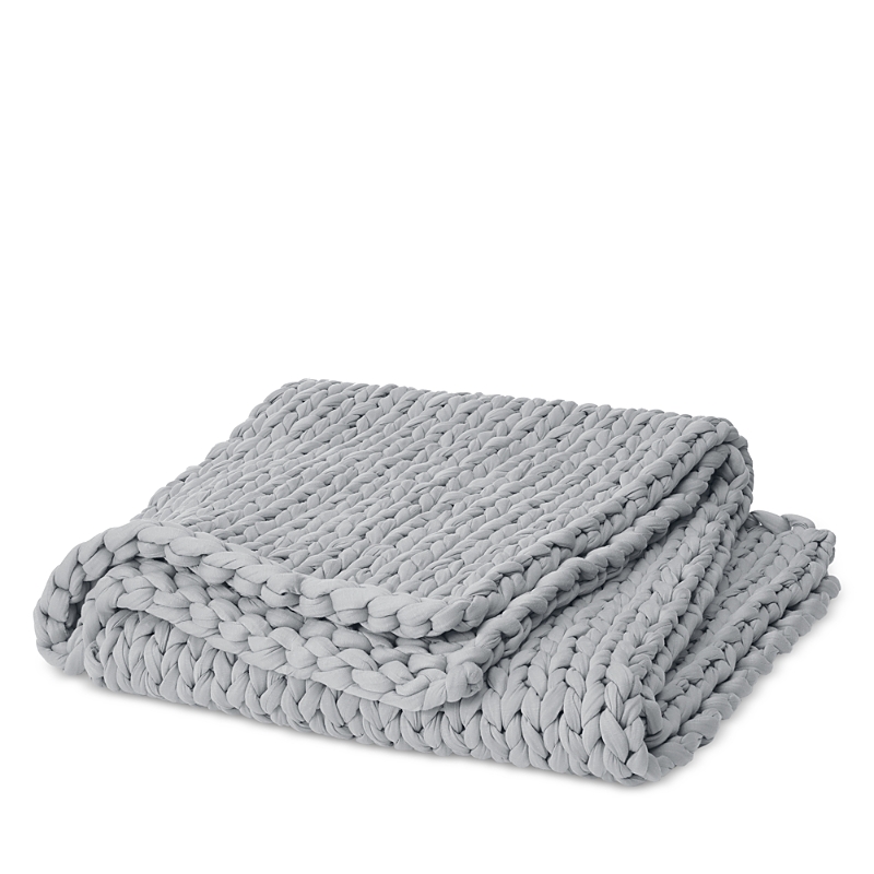 Bearaby Tree Napper Weighted Knit Blanket In Gray