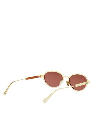 DiorCannage R1U Oval Sunglasses, 53mm
