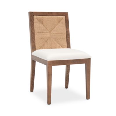 Emilio Woven Dining Chairs, Set of 2