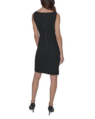Holiday Crepe Sheath Dress
