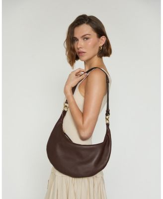 3-in-1 Small Convertible Hobo Crescent Ring Bag