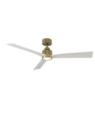  Smart Fans Clean 52 in 3000K LED Indoor or Outdoor Smart Home Ceiling Fan